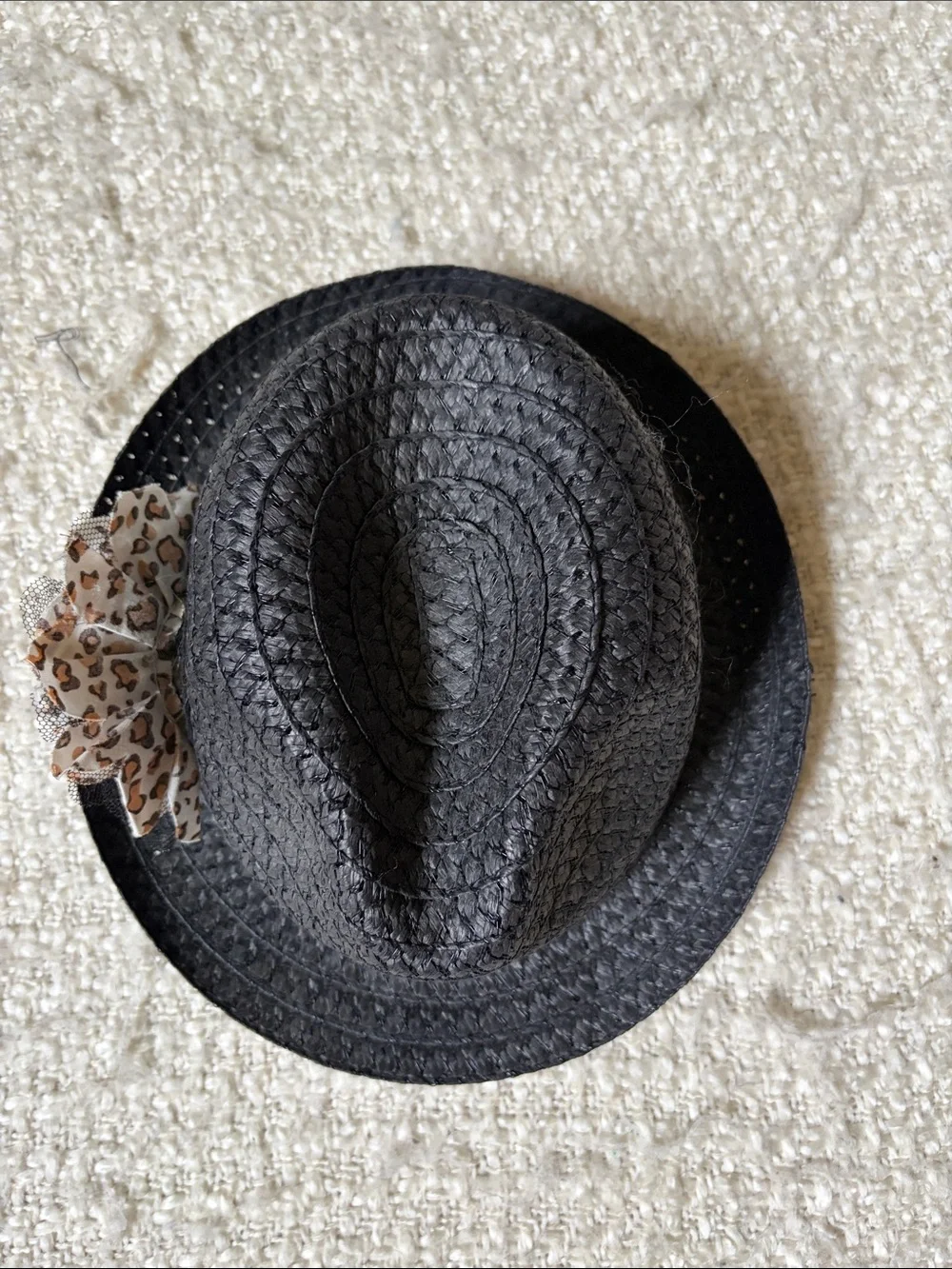 🌸The Children’s Place Girls Youth Size Medium (7-8) Brown Straw Hat